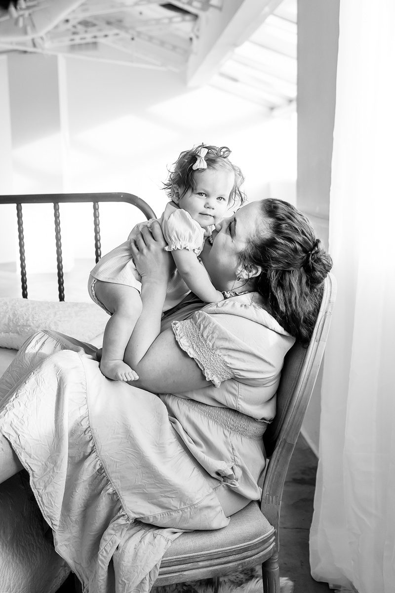 Mommy and Me studio Photography Session in Centennial, Colorado